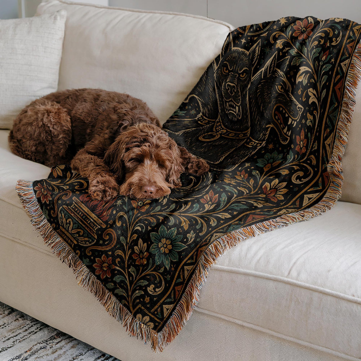 Cerberus Woven Blanket