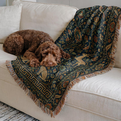 Tree of Life Woven Blanket