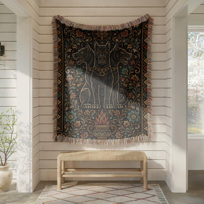 Cerberus Woven Blanket