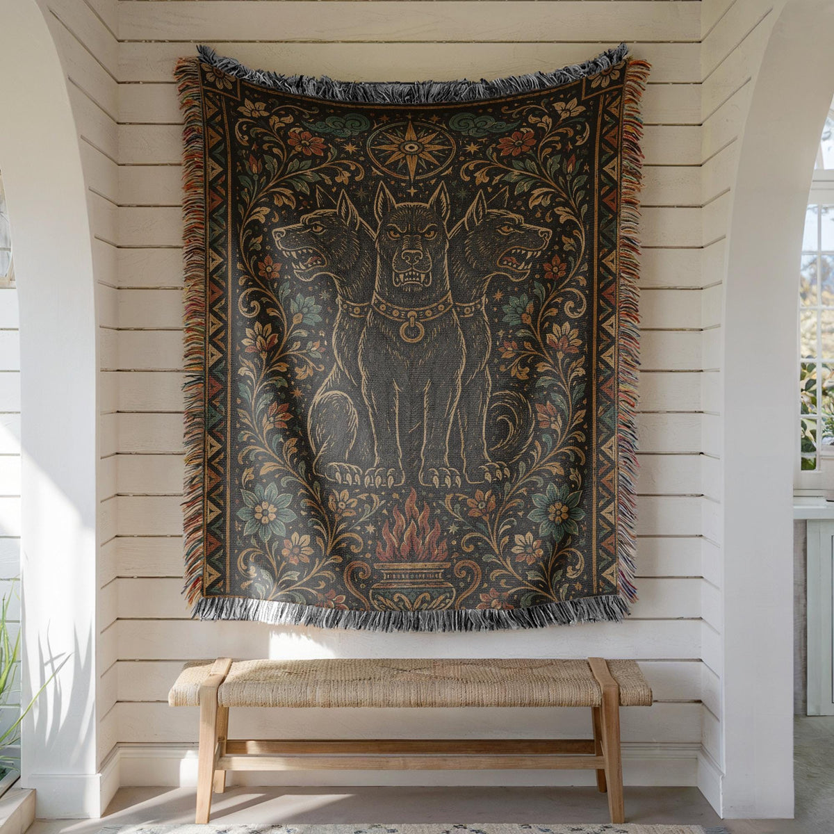 Cerberus Woven Blanket