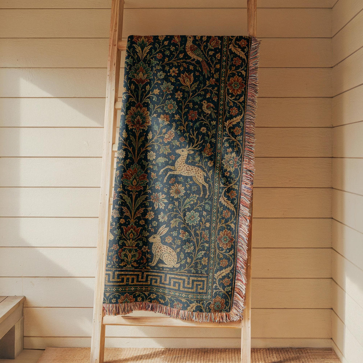 Tree of Life Woven Blanket