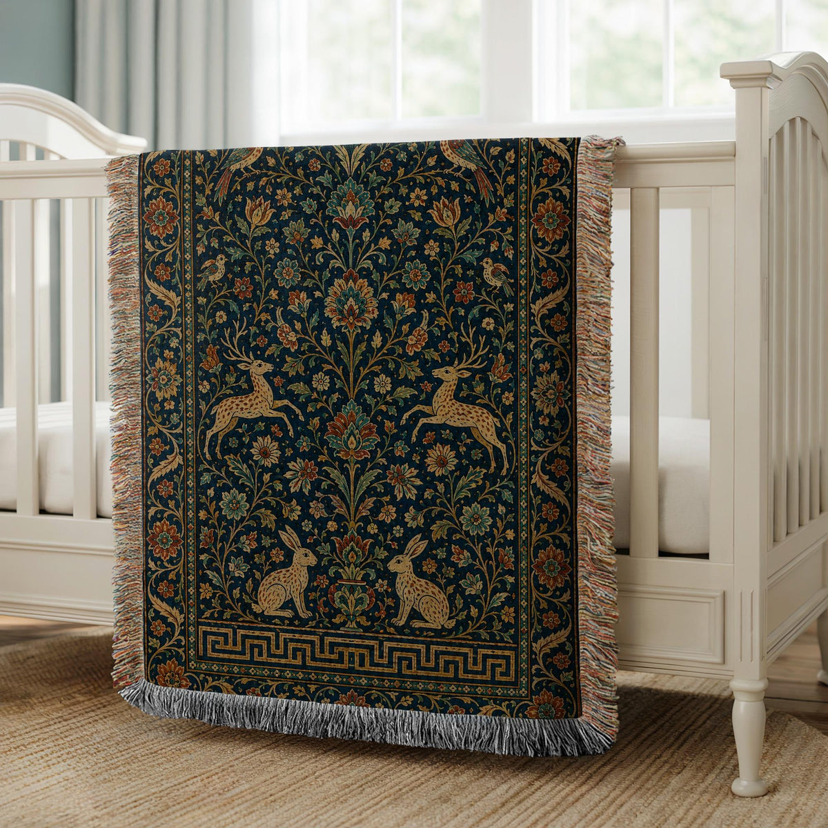 Tree of Life Woven Blanket