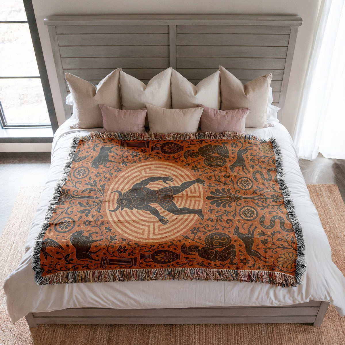 Minotaur Woven Blanket