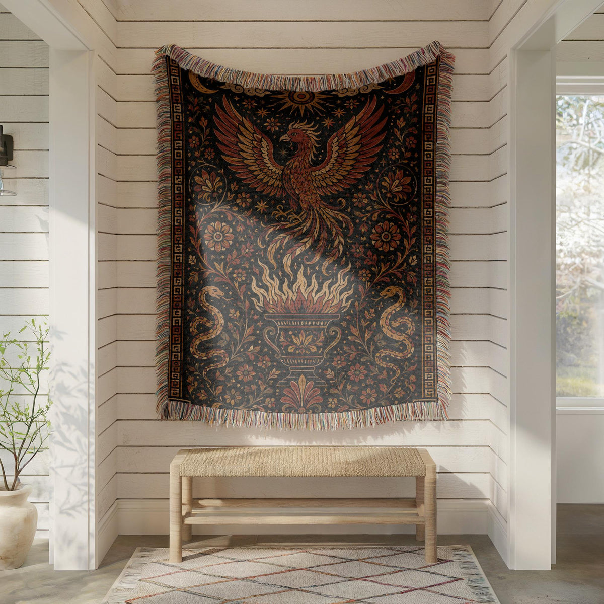 Phoenix Woven Blanket