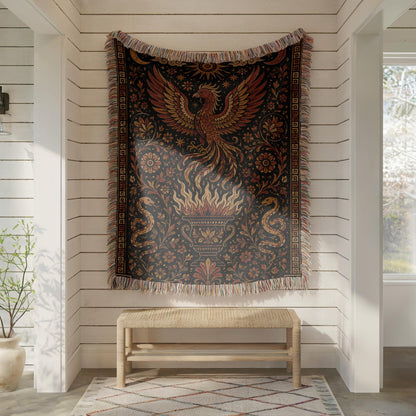 Phoenix Woven Blanket
