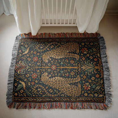 Leopard Woven Blanket