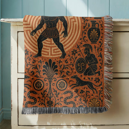 Minotaur Woven Blanket