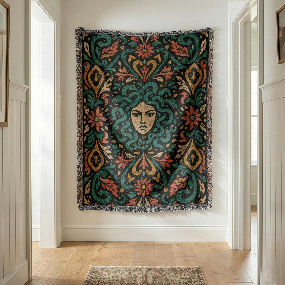 Medusa Woven Blanket