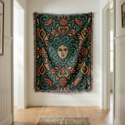Medusa Woven Blanket