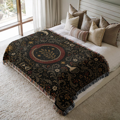 Ouroboros Woven Blanket