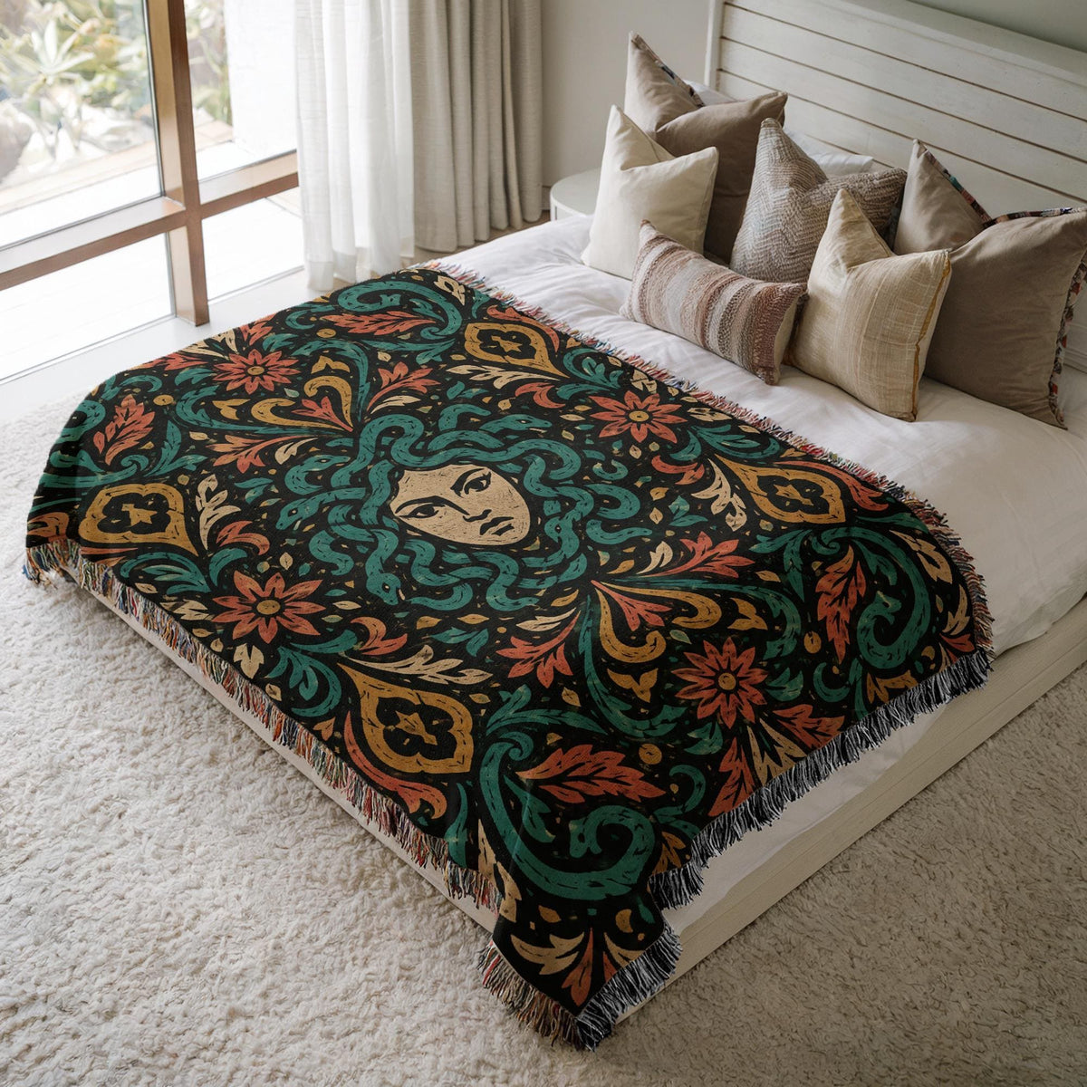 Medusa Woven Blanket