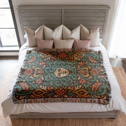 Medusa Woven Blanket