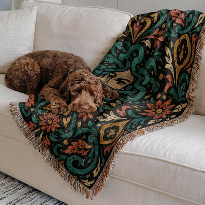 Medusa Woven Blanket
