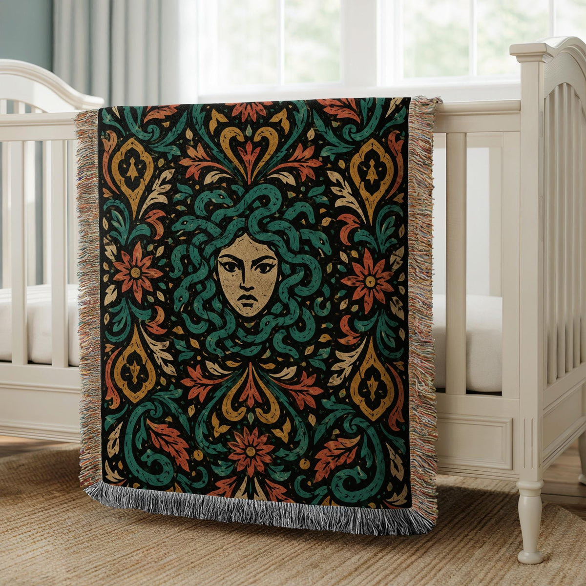 Medusa Woven Blanket