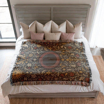Ouroboros Woven Blanket
