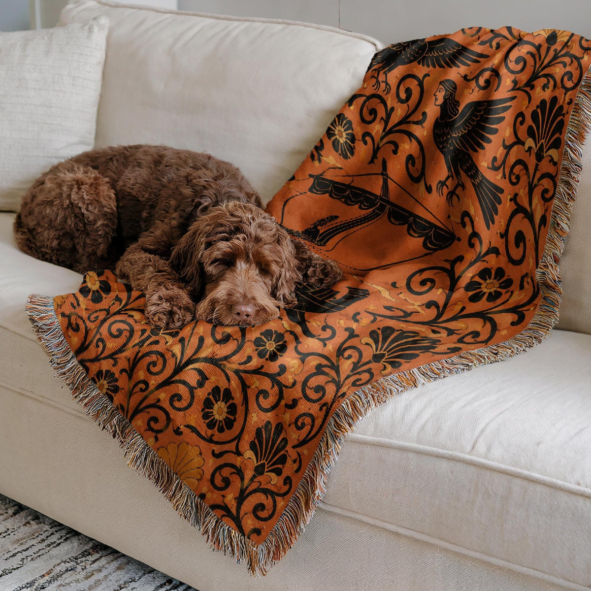 Odysseus Woven Blanket