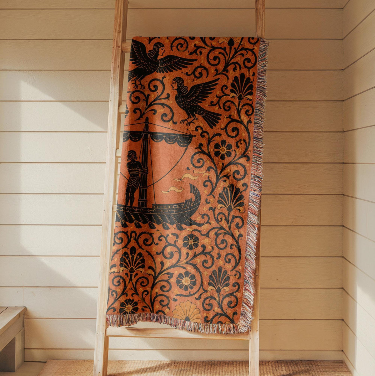 Odysseus Woven Blanket