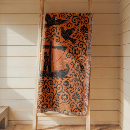 Odysseus Woven Blanket