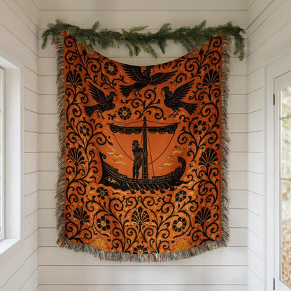 Odysseus Woven Blanket
