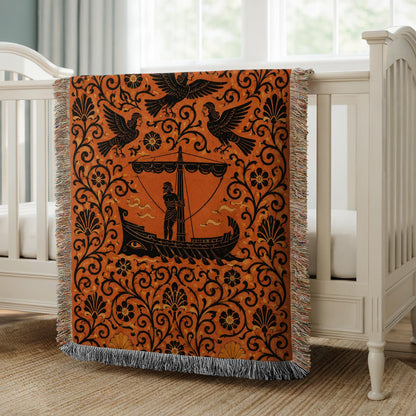 Odysseus Woven Blanket