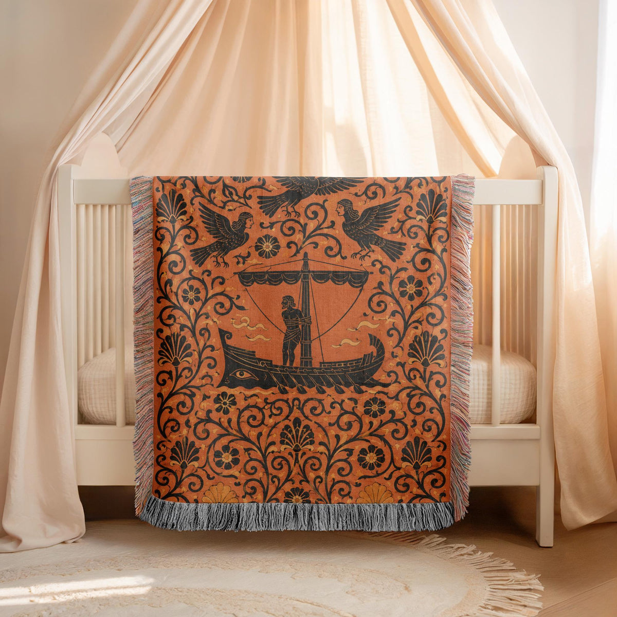 Odysseus Woven Blanket