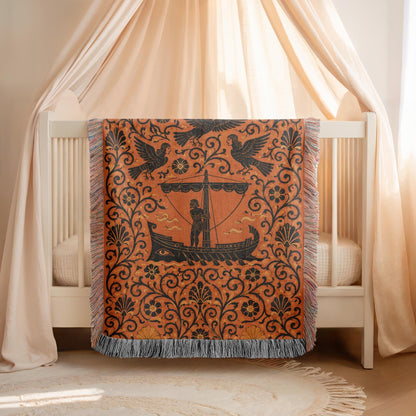 Odysseus Woven Blanket