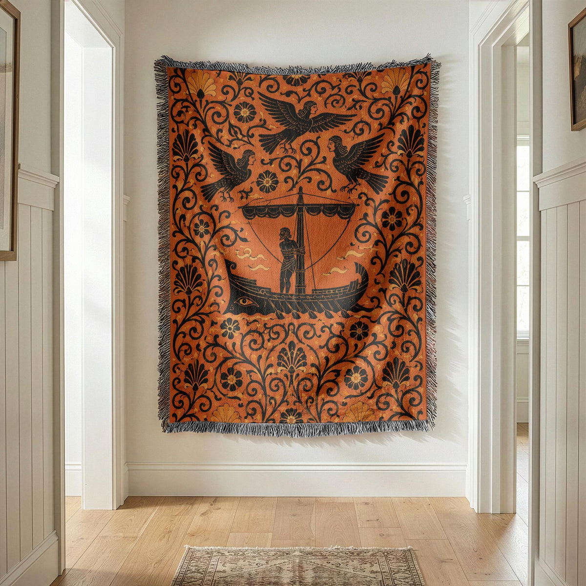Odysseus Woven Blanket