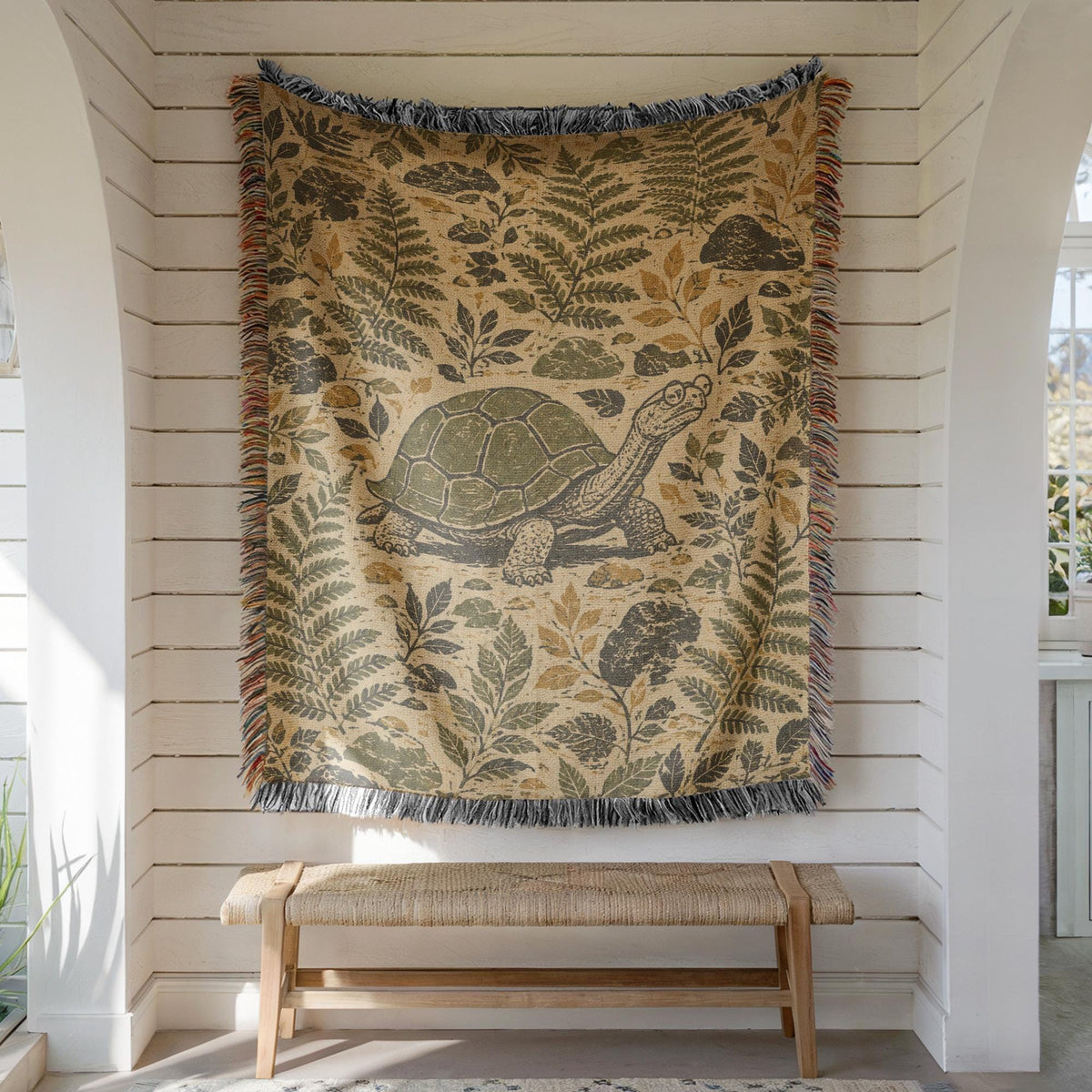 Tortoise Woven Blanket