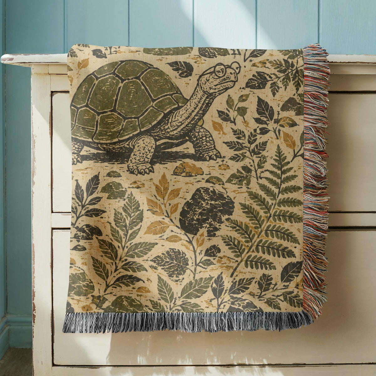 Tortoise Woven Blanket