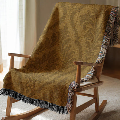 Damask Woven Blanket