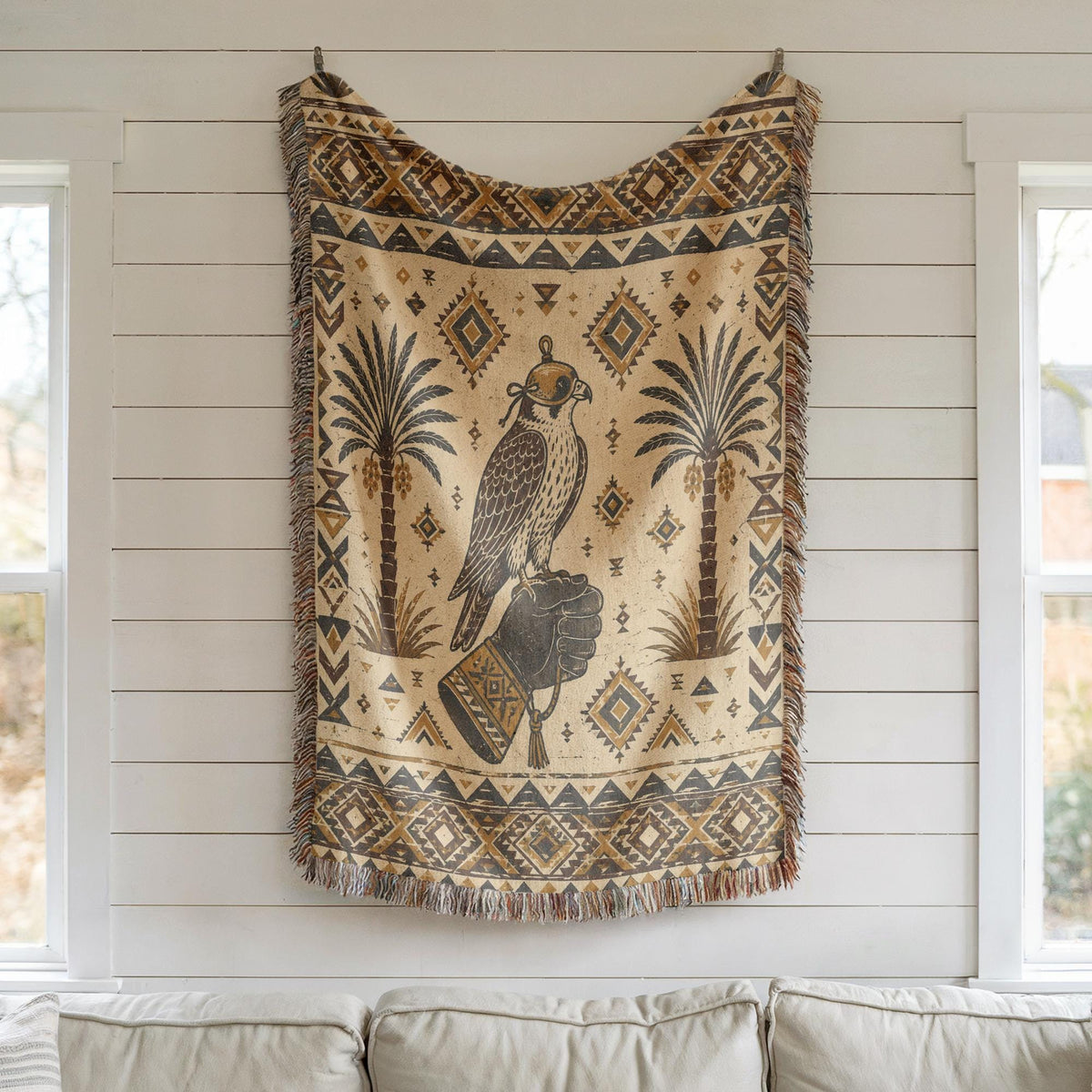 Falcon Woven Blanket