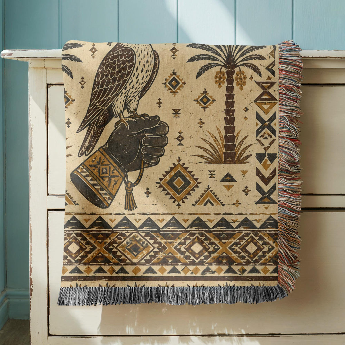 Falcon Woven Blanket