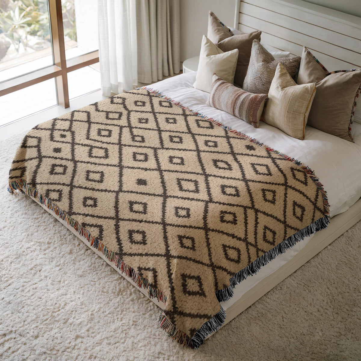 Berber Woven Blanket