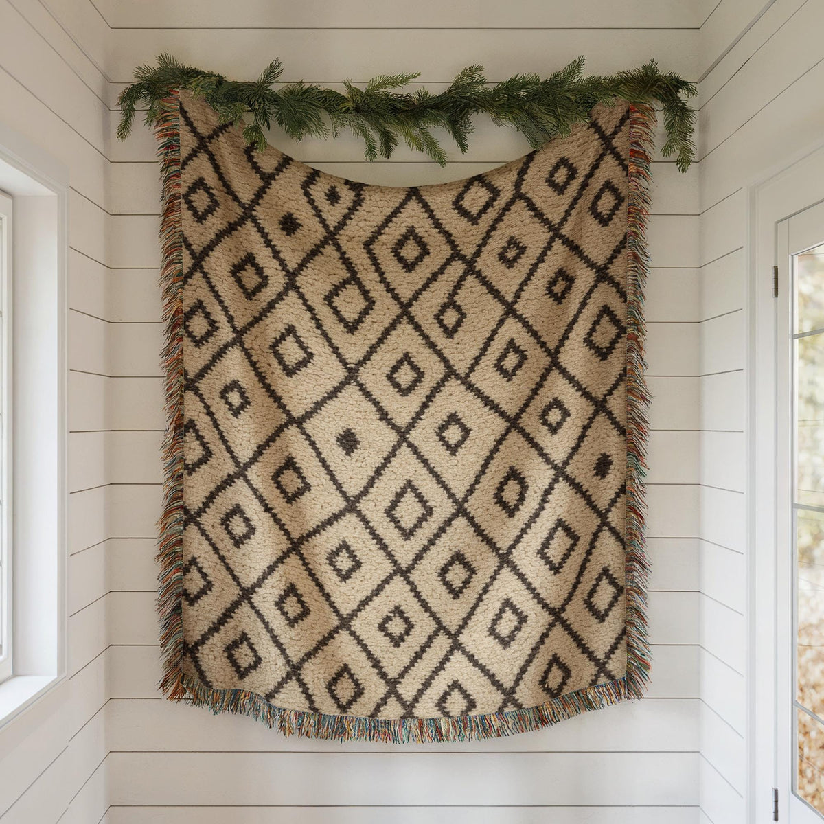 Berber Woven Blanket