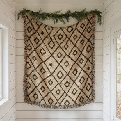 Berber Woven Blanket