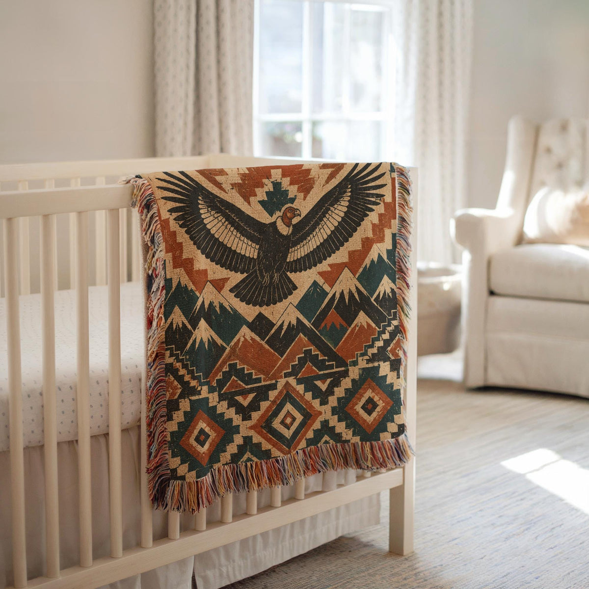 Eagle Woven Blanket