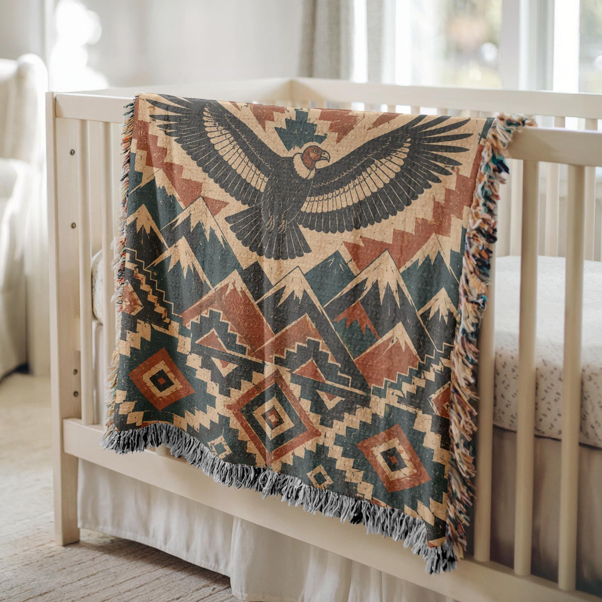 Eagle Woven Blanket