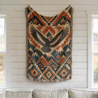 Eagle Woven Blanket