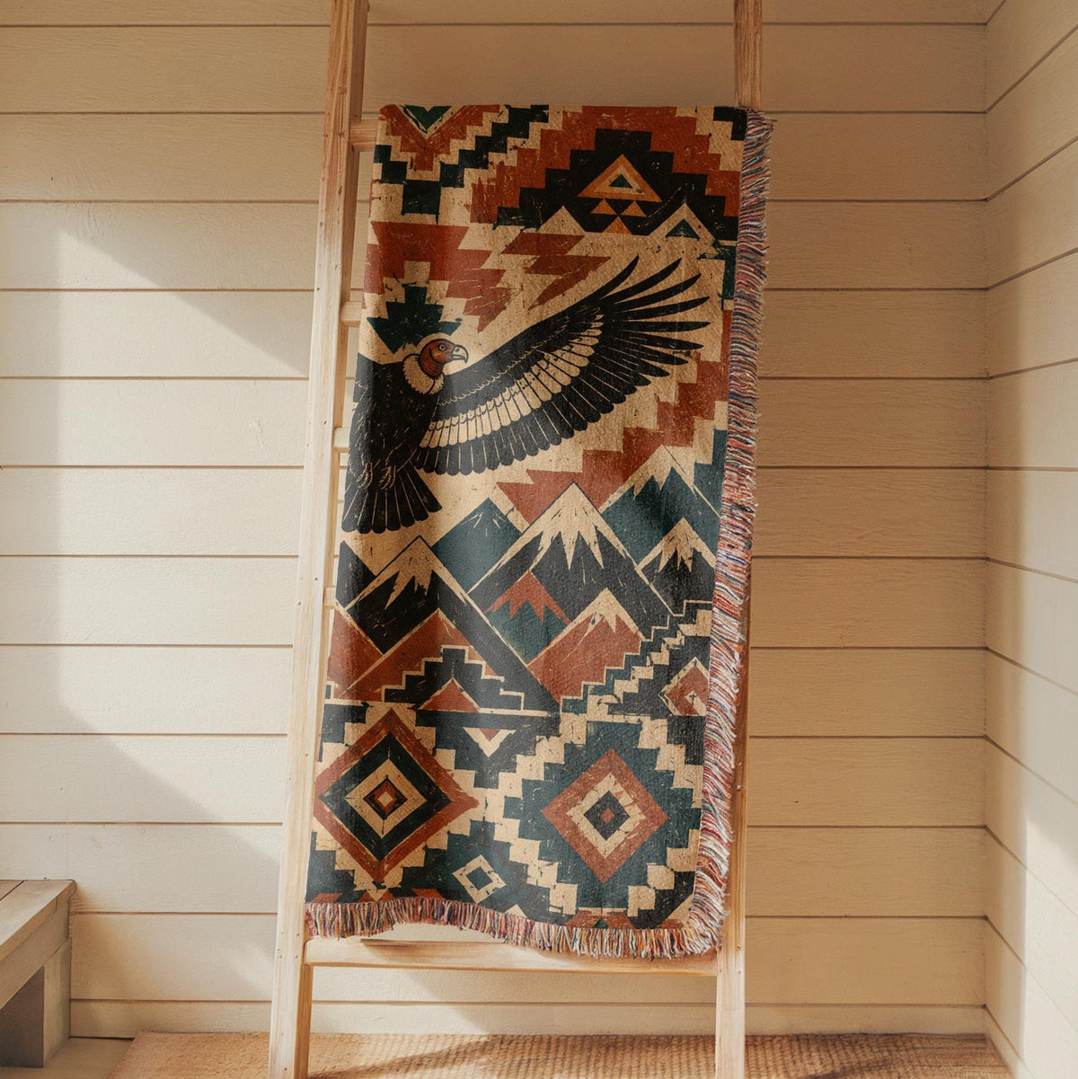 Eagle Woven Blanket