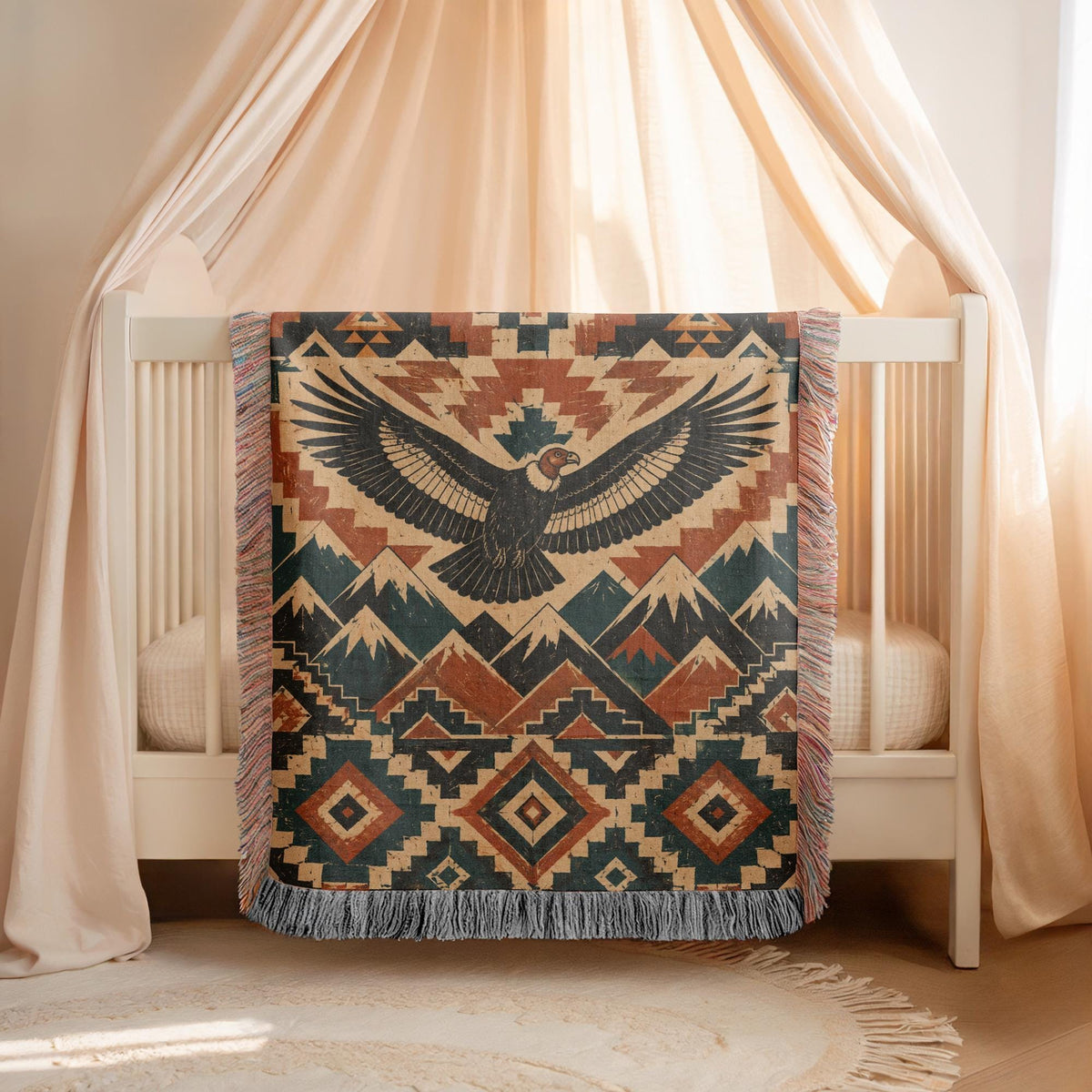 Eagle Woven Blanket