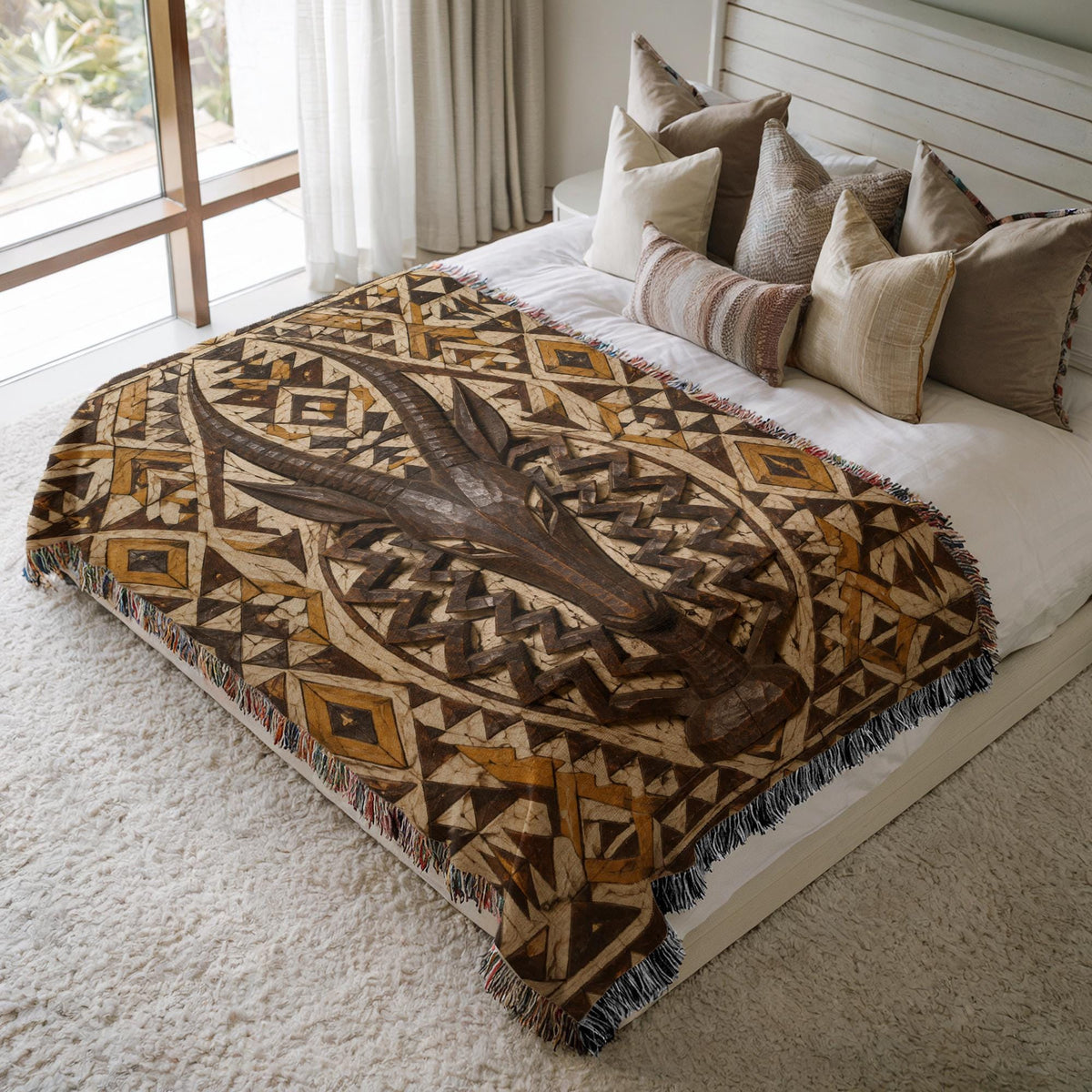 Antelope Woven Blanket