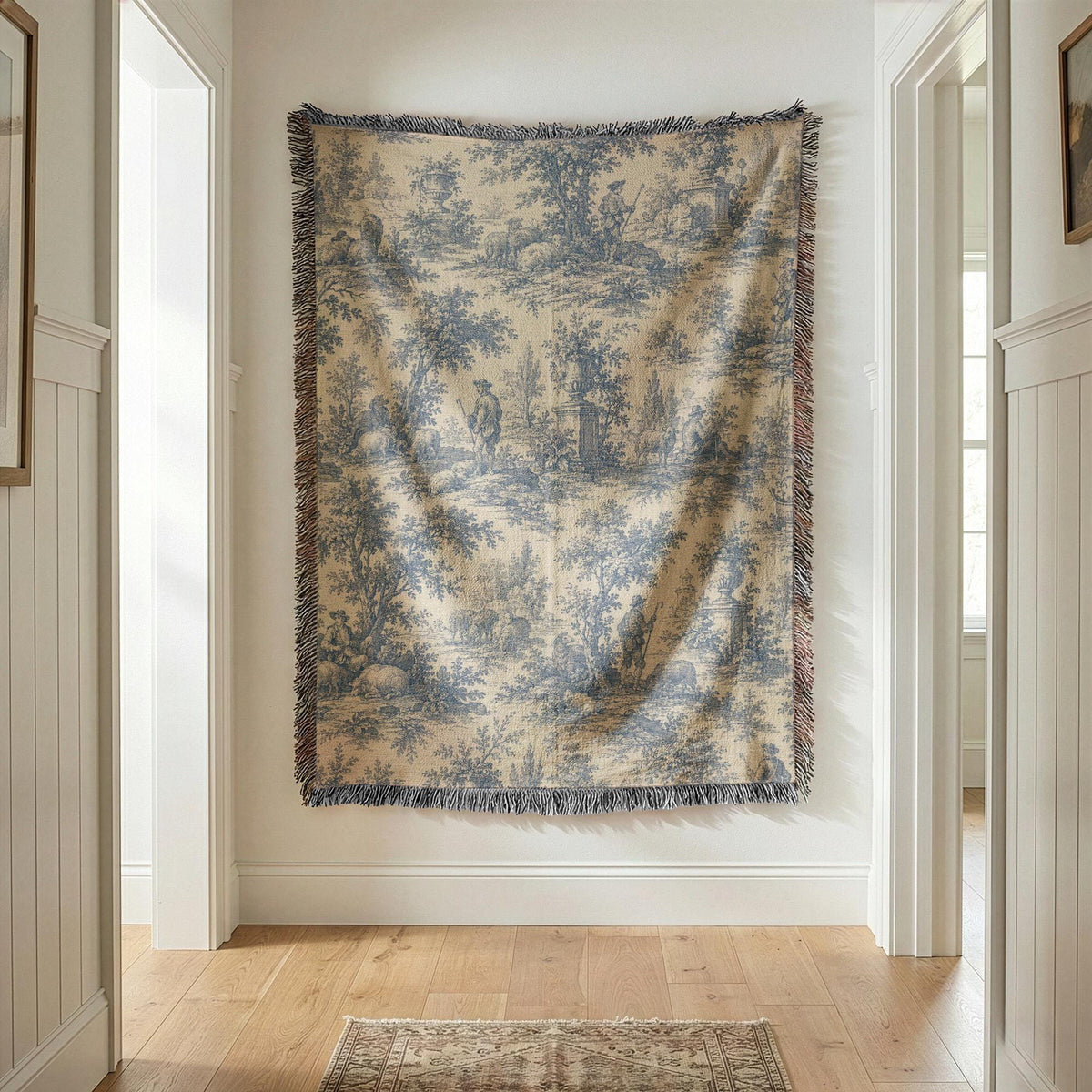 Toile Woven Blanket