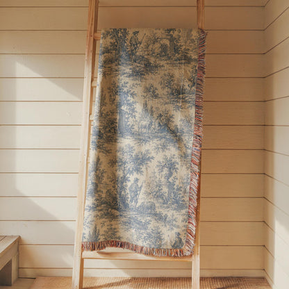 Toile Woven Blanket