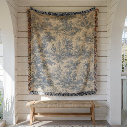 Toile Woven Blanket