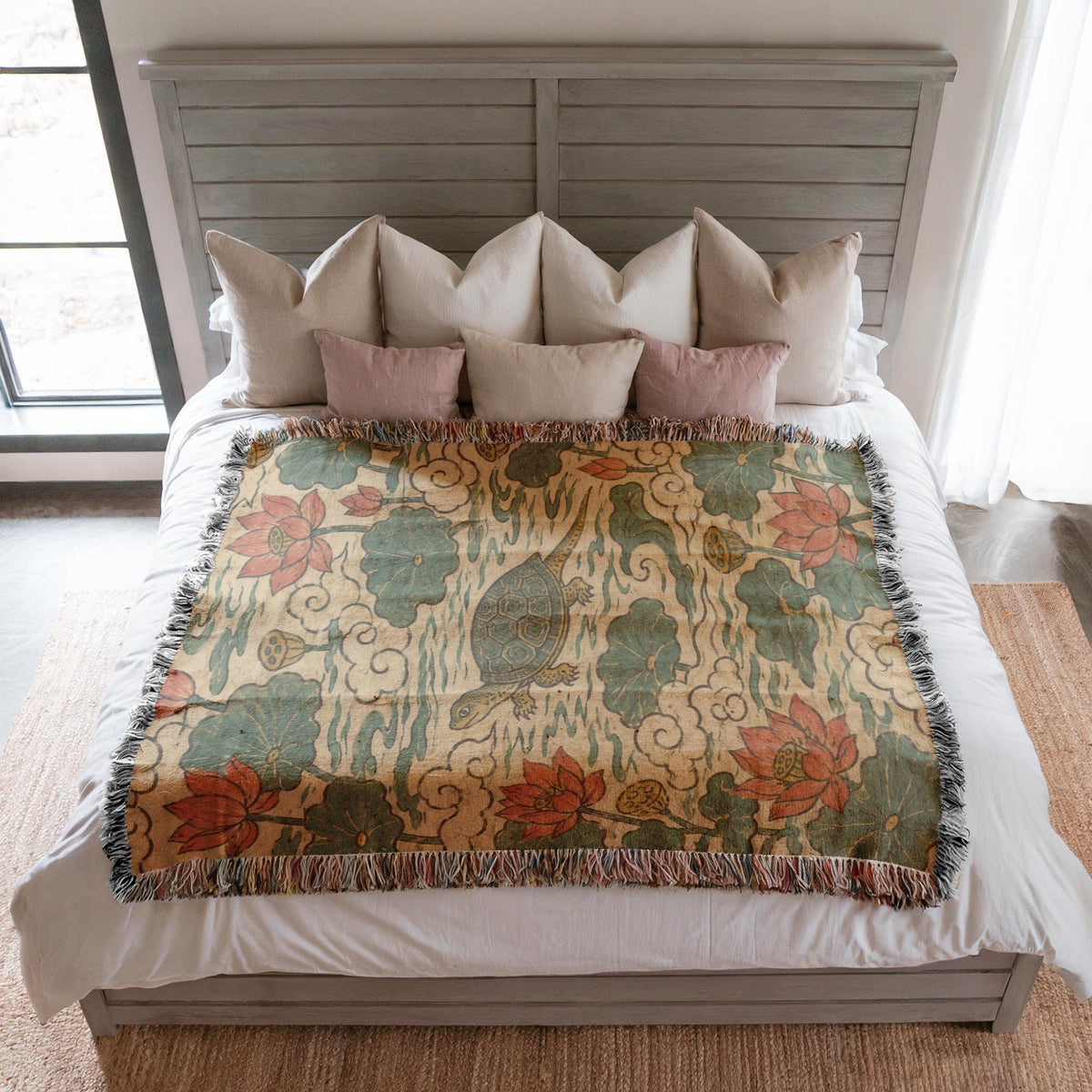 Turtle Woven Blanket