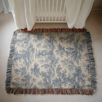 Toile Woven Blanket