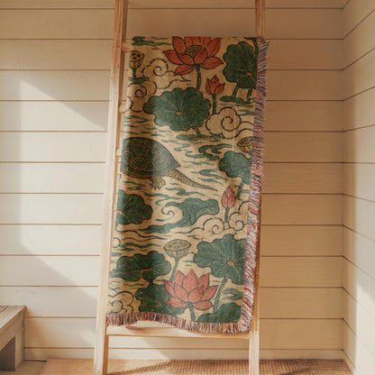 Turtle Woven Blanket