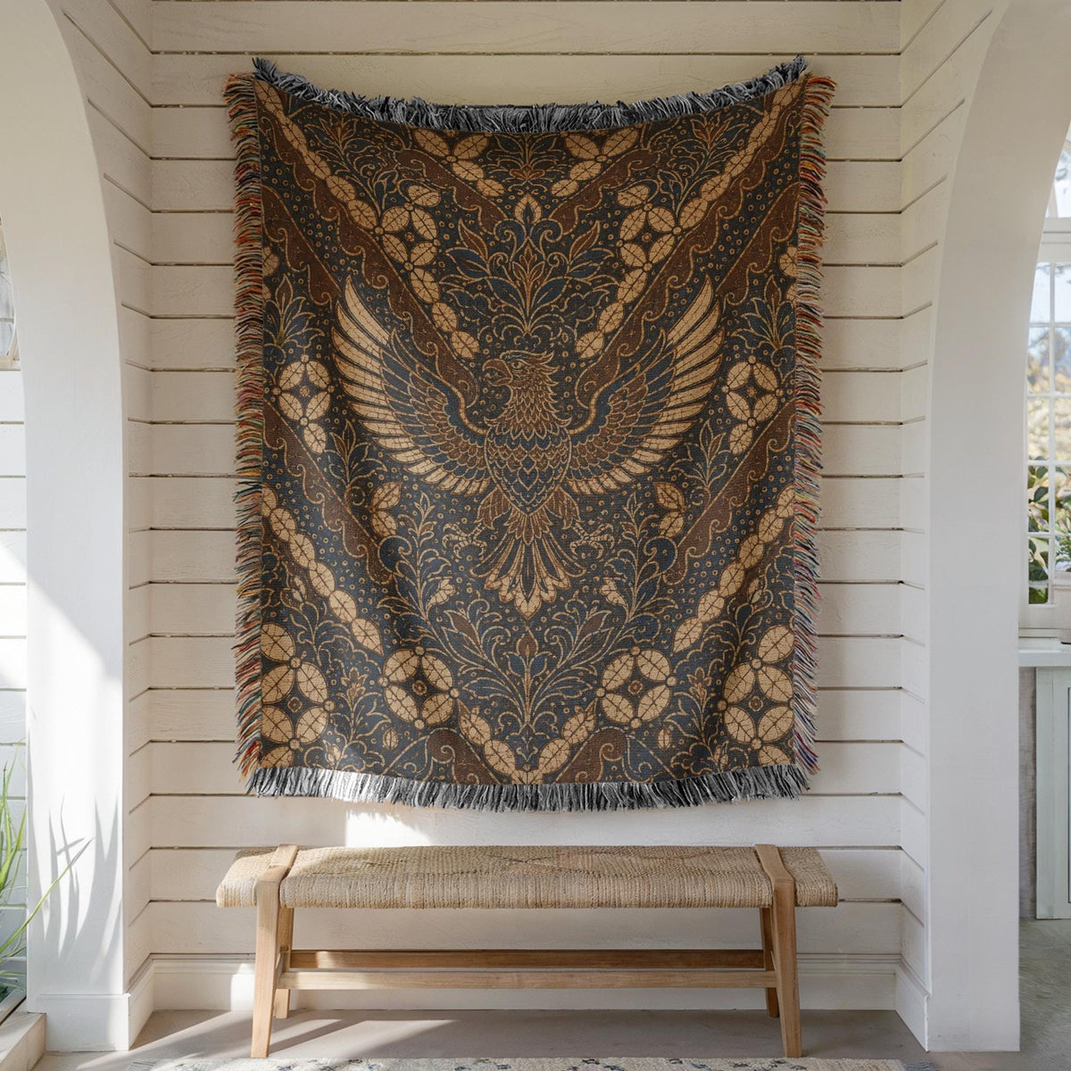 Eagle Woven Blanket