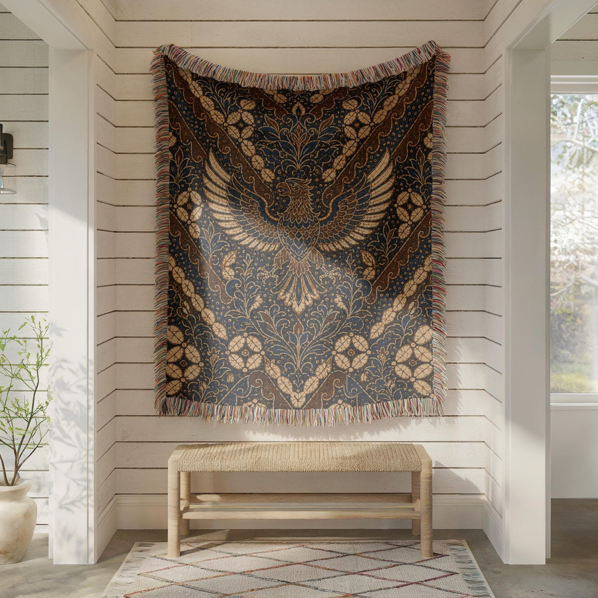 Eagle Woven Blanket