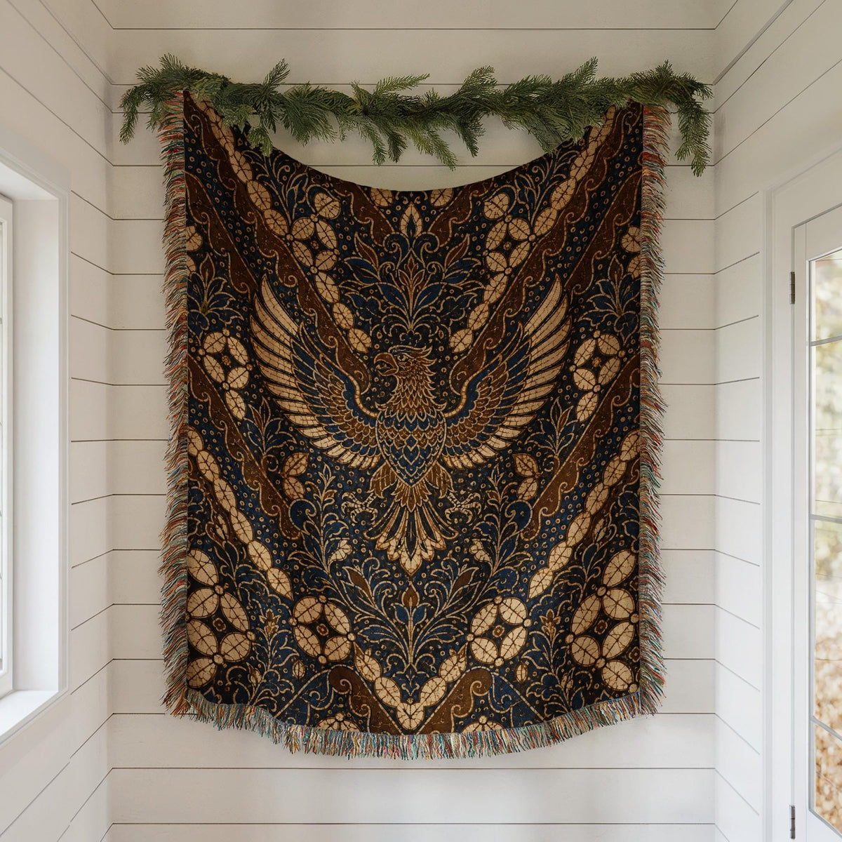 Eagle Woven Blanket